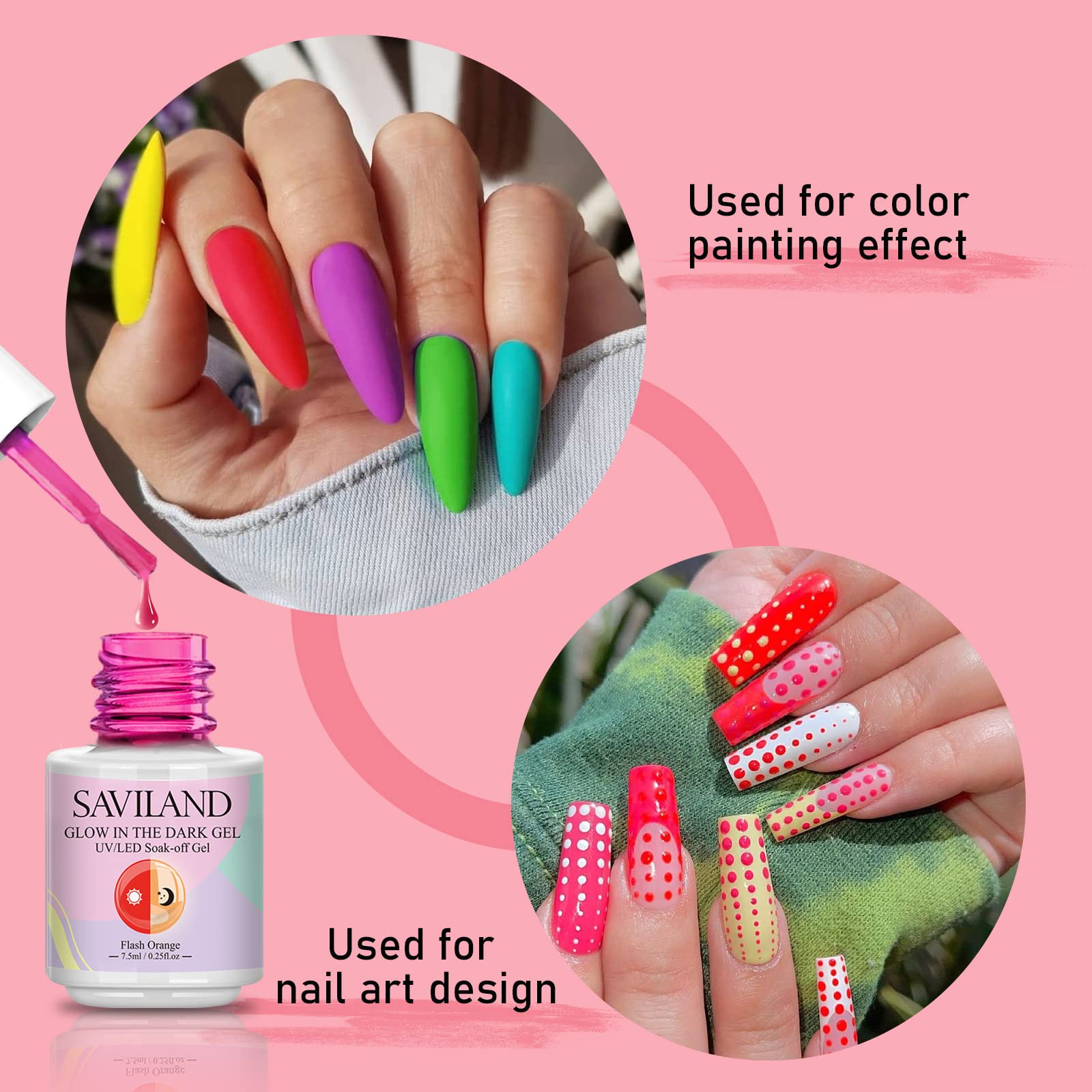 SAVILAND plant-based non-toxic polish with minimal odor