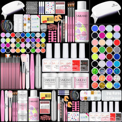 SAVILAND professional nail kit beginner set for at-home manicure exploration