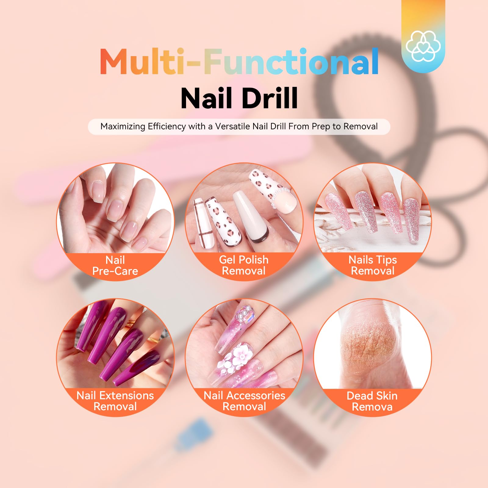 SAVILAND sunset-gradient color kit adds stylish appeal to nail care routines.
