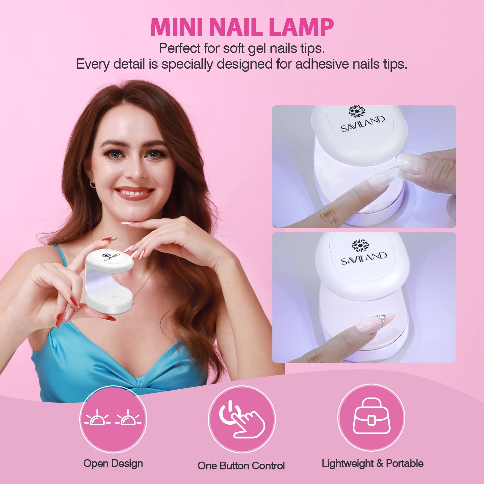 SAVILAND U-shape nail clipper for precise trimming