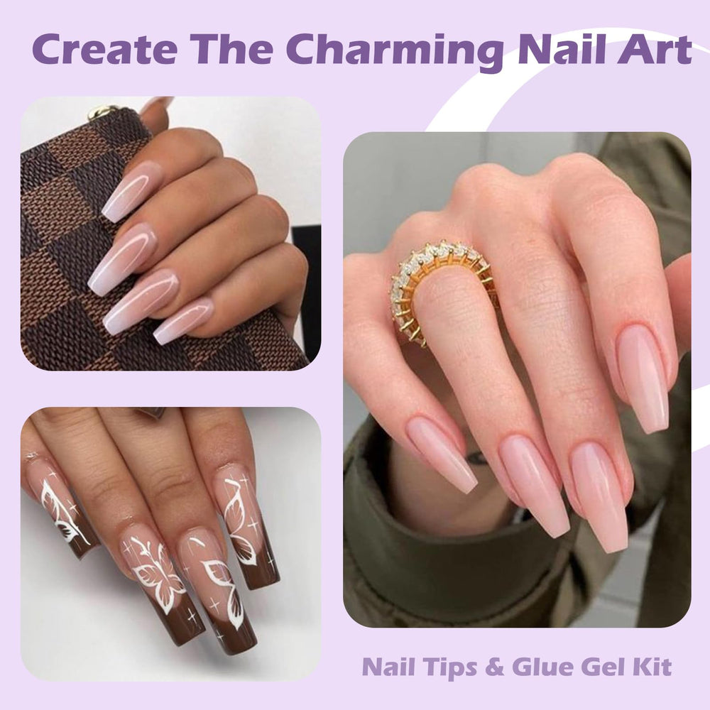 SAVILAND 4-in-1 UV gel nail glue for multipurpose home use.