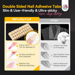 SAVILAND waterproof nail sticky tabs suitable for shower use
