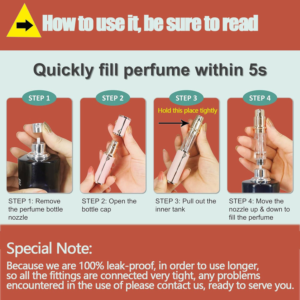 SAWOHO 5ml compact bottle fits easily in pockets and small purses