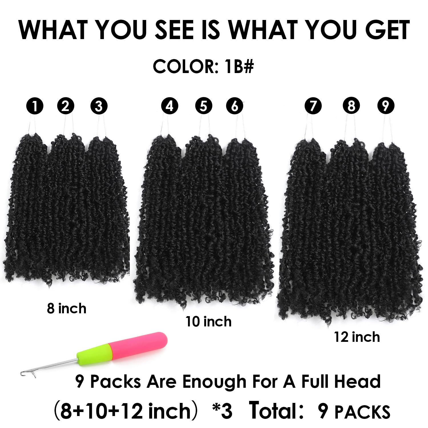 Scanbos Yanky Twist pre-twisted micro-spring close-up highlights easy styling