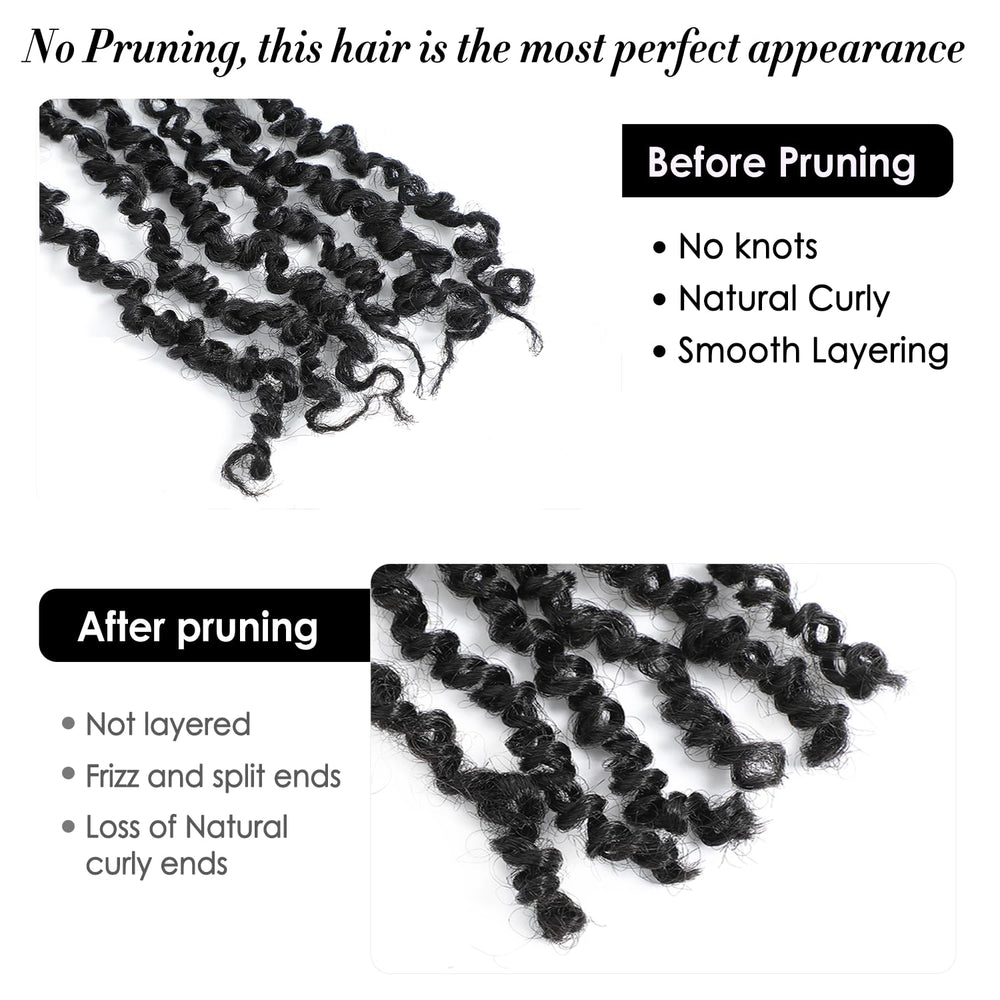 Scanbos Yanky Twist Senegalese crochet curly-ends for natural movement