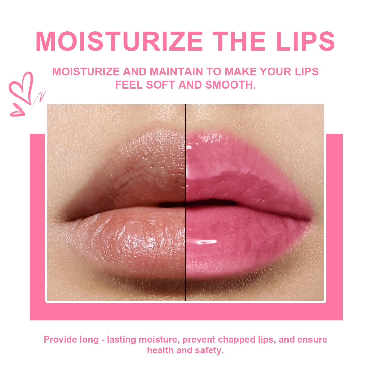 Scarman lip oil glaze moisturizing surface image conveys deep hydration and silky finish