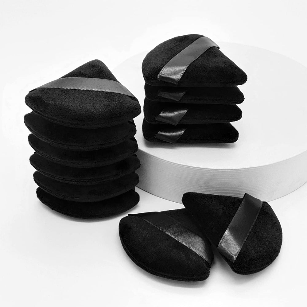 Scartink black puff with individual packaging for hygiene.