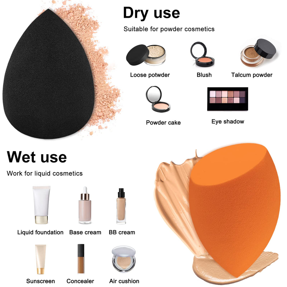 Scartink latex-free makeup sponge soft-touch for gentle blending.