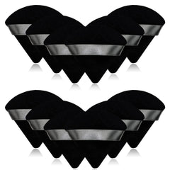 Scartink triangle powder puff with soft cotton for gentle powder pickup.