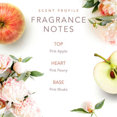 SCENT BEAUTY pink-apple-top-note highlights a vibrant scent profile for daytime wear.