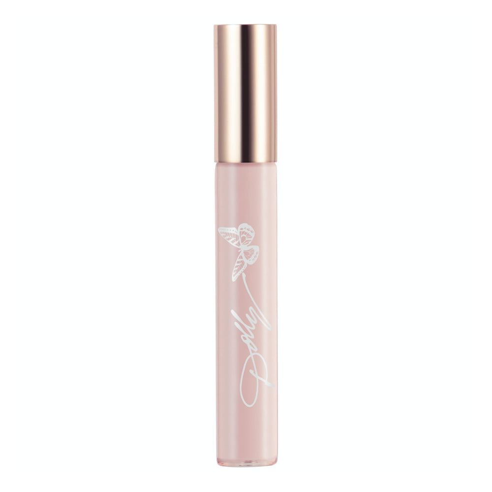 Scent Beauty Dolly Parton Scent from Above bottle with pink butterfly design for everyday feminine allure.