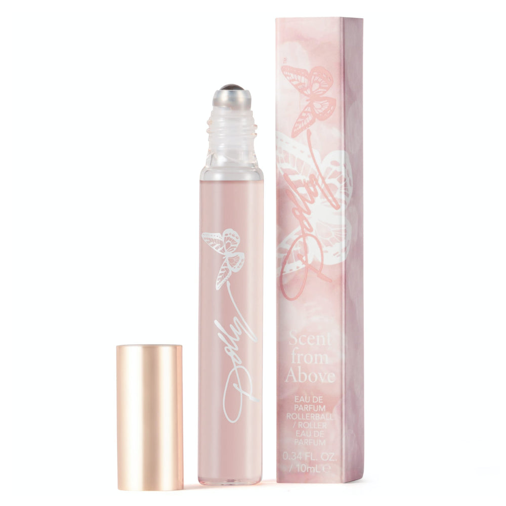 Scent Beauty Dolly Parton Scent from Above notes closeup reveals mandarin and jasmine mood.