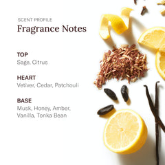 SCENT BEAUTY Stetson Original Invigorating Hair and Body Wash notes citrus, patchouli, and tonka bean.