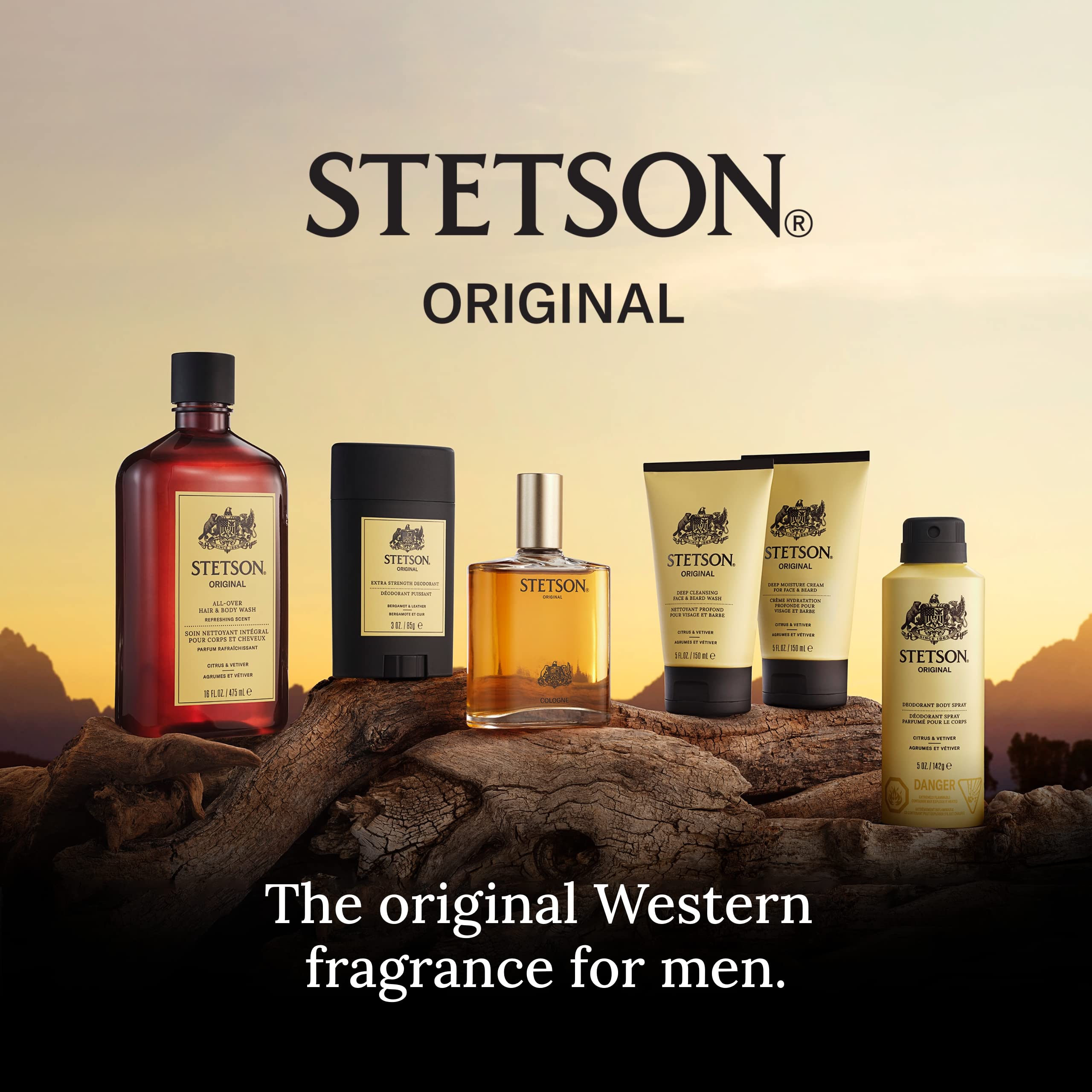 SCENT BEAUTY Stetson scent profile cedar patchouli musk vanilla