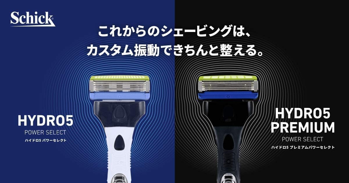 Schick Hydro 5 Power Select travel case image demonstrating portable grooming on the go