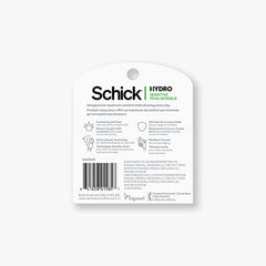 Schick Hydro 5 Sense gel-pools closeup highlighting instant lubrication.