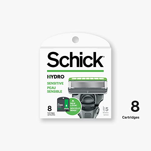 Schick Hydro 5 Sense gel sensible con extractos herbales ofrece comodidad diaria.