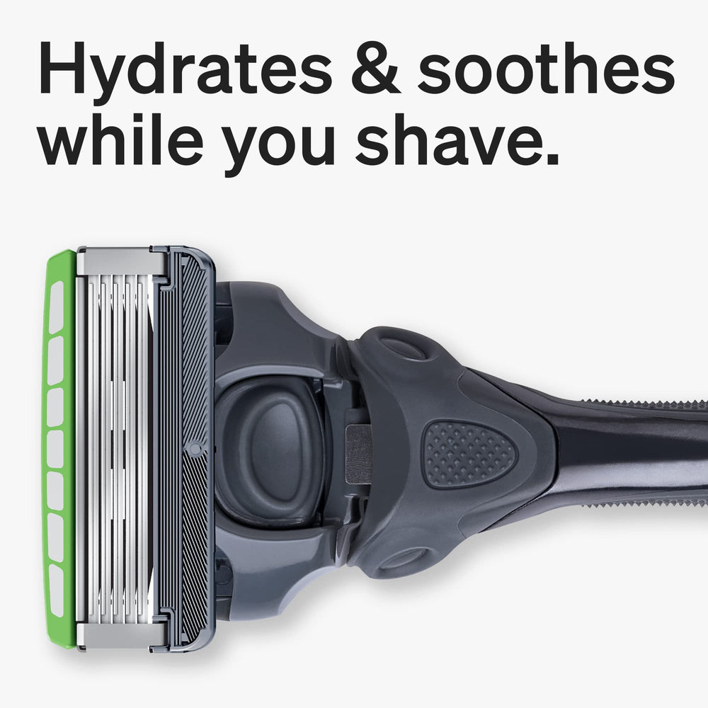 Schick Hydro 5 Sense guardas de piel para reducir irritación.
