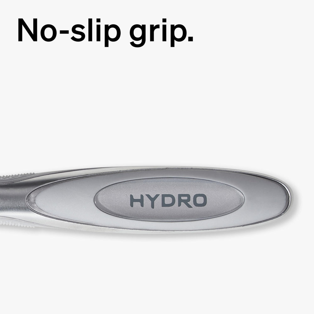 Schick Hydro Dry Skin Razor Flip Back Precision Edger for crisp lines.