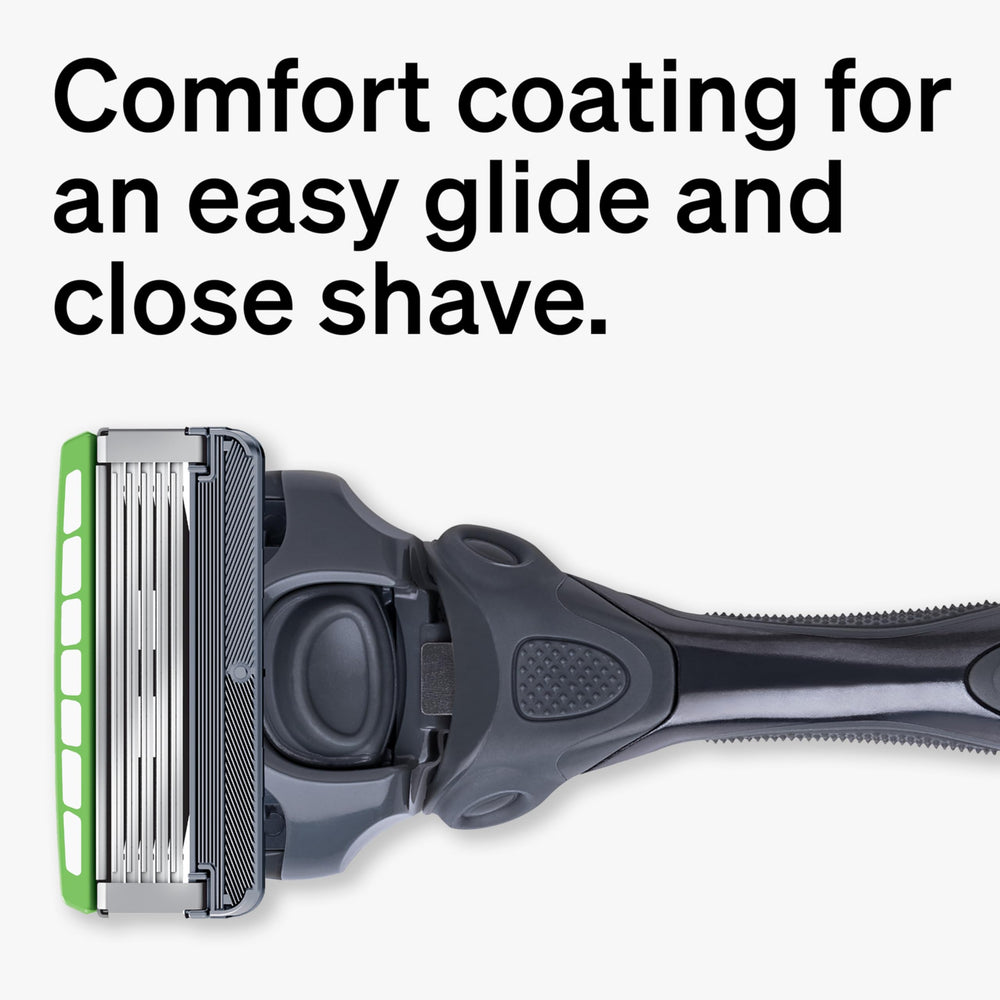 Schick Hydro Sensitive razor blades cartridge prepared for a close, irritation-free shave