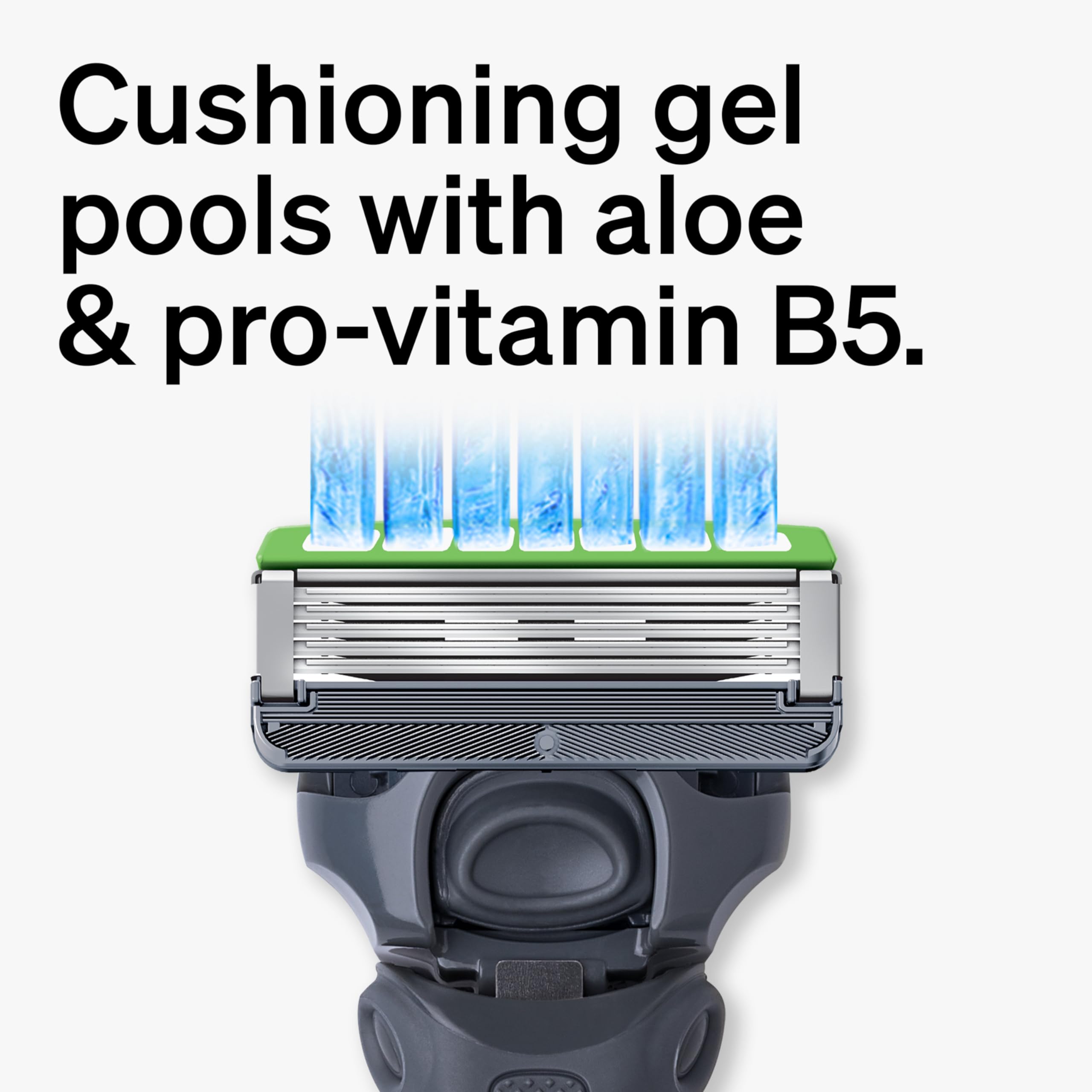 Schick Hydro Sensitive refill featuring Aloe and Pro-Vitamin B5 for skin comfort