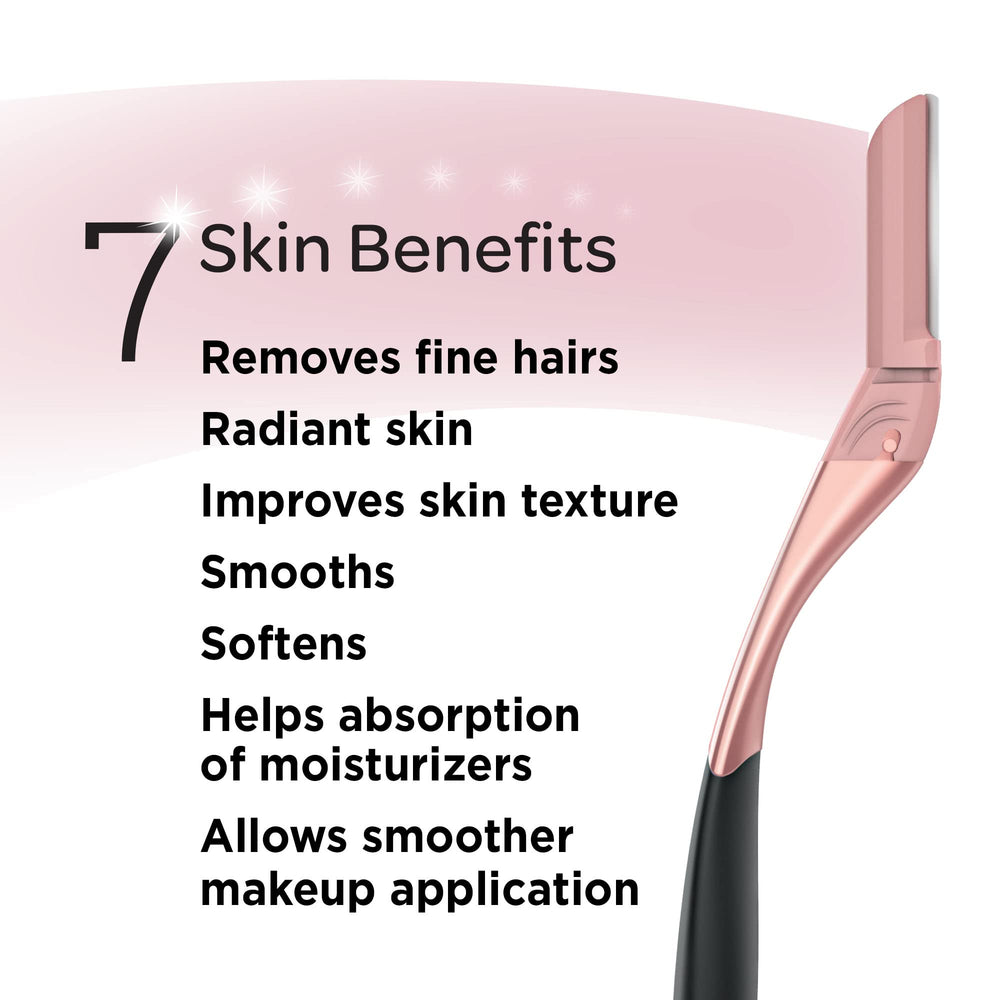 Schick Hydro Silk dermaplaning blades pack — six blades ready for use