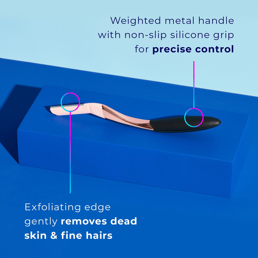 Schick Hydro Silk skin glow result hinting at smoother texture after use.