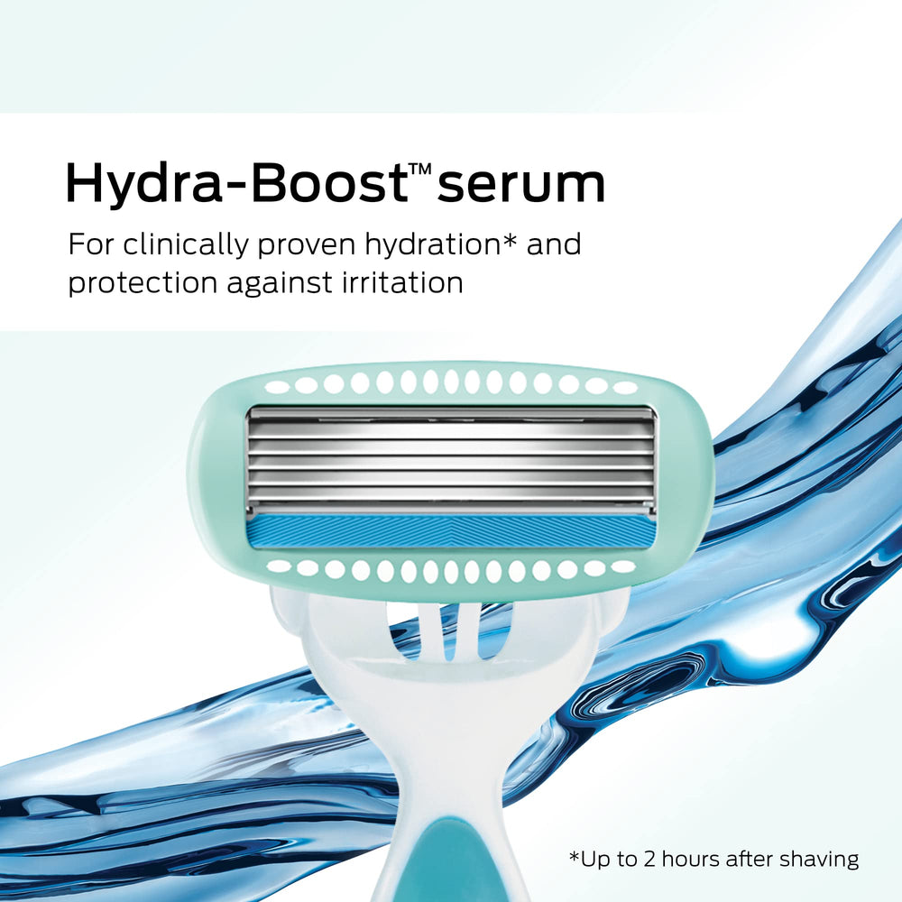 Schick Hydro Silk Sensitive razor aloe-chamomile serum for glide