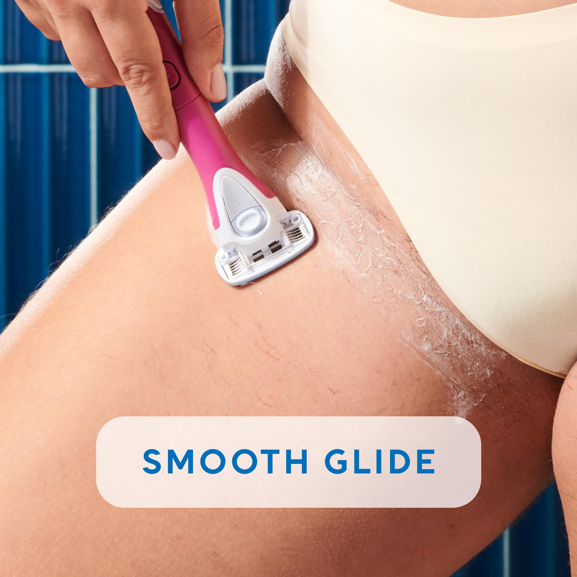 Schick Hydro Silk TrimStyle shea butter helps comfort during use