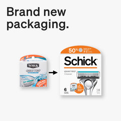 Schick Quattro Titanium refills pivot head image demonstrates maneuverability for hard-to-reach areas.