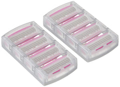Schick Quattro for Women moisture-strip cartridge with aloe and Vitamin E for comfort