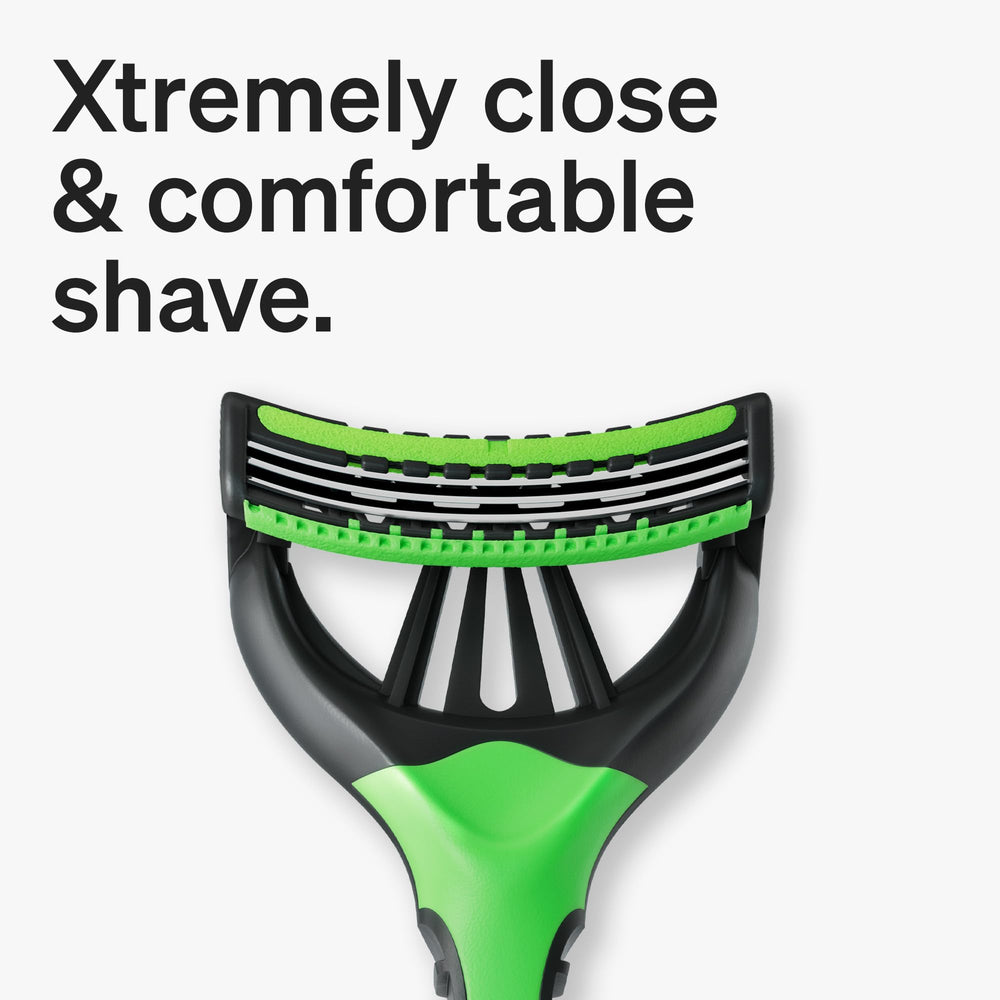 Schick Xtreme3 Sensitive razor 12-count packaging for easy shopping