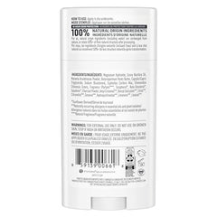 Schmidt's Charcoal & Magnesium deodorant-application demonstrates easy 1–2 swipe coverage.