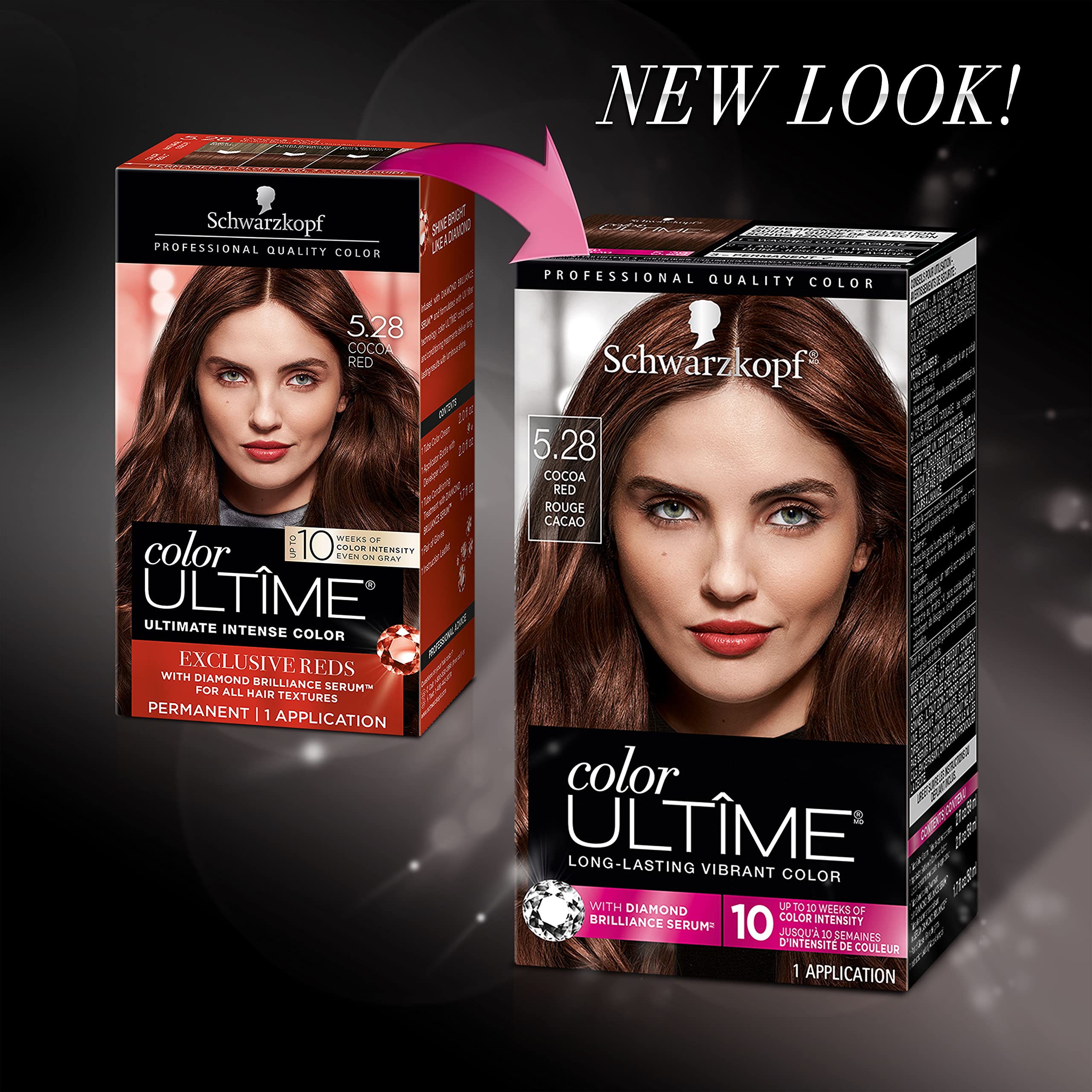 Schwarzkopf Color Ultime conditioning treatment adds shine and softness after coloring.