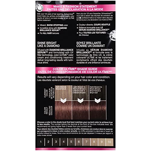 Schwarzkopf Color Ultime developer bottle enables precise at-home color application.