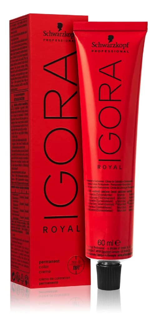 Schwarzkopf Igora Royal 4-0 frasco colorante para castaño medio con acabado natural