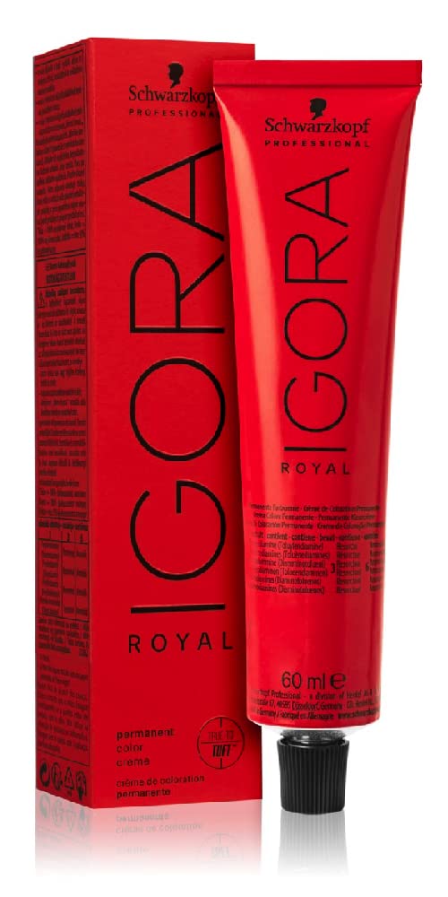 Schwarzkopf Igora Royal 4-0 resultado en cabello castaño medio con brillo natural