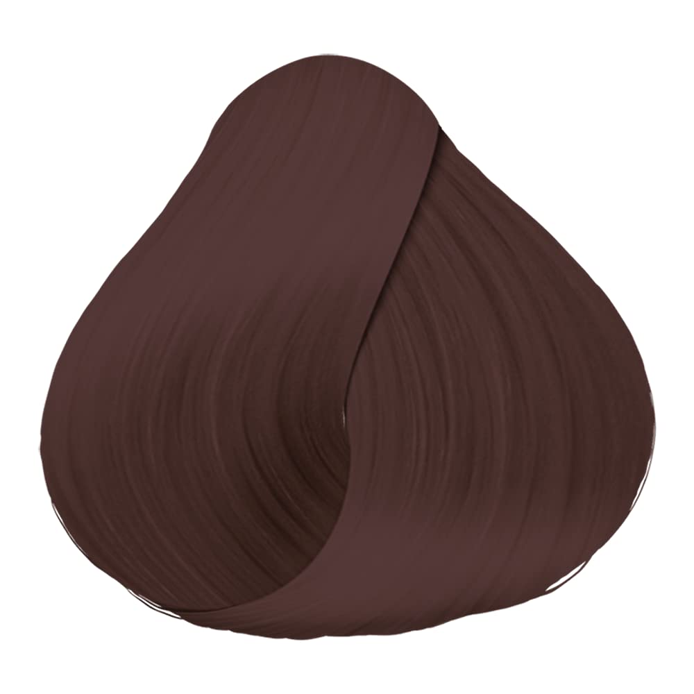 Schwarzkopf Igora Royal 5-68 color result close-up reveals vibrant, lasting shade.