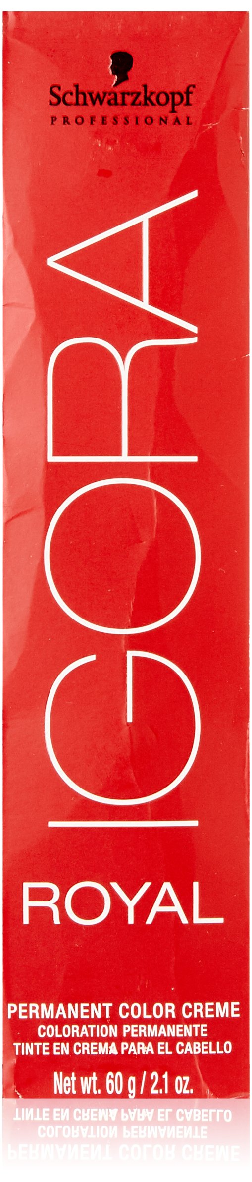 Schwarzkopf Igora Royal 7-77 color creme tube for precise, even coverage.