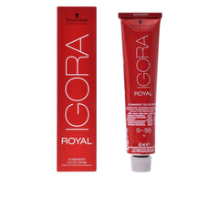 Schwarzkopf IGORA Royal 9-98 creme color application for salon-grade results.