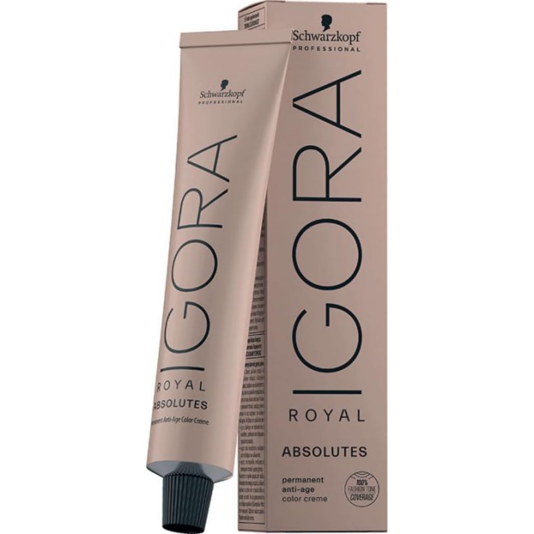 Schwarzkopf Igora Royal Absolutes 7-60 salon-application shot suggesting at-home professional color experience