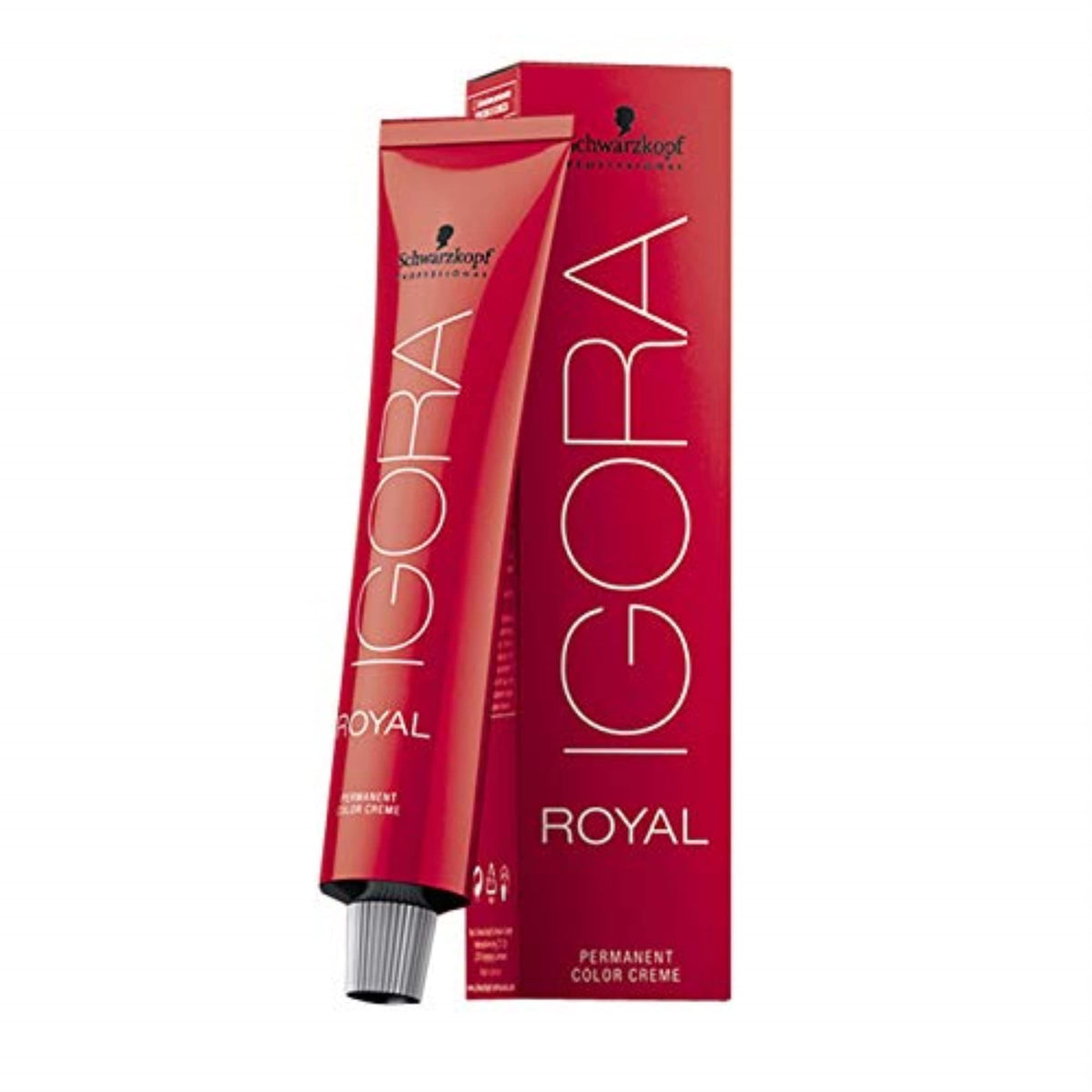 Schwarzkopf Igora Royal Color Creme Tube 7-0 shows even application for bold medium blonde.