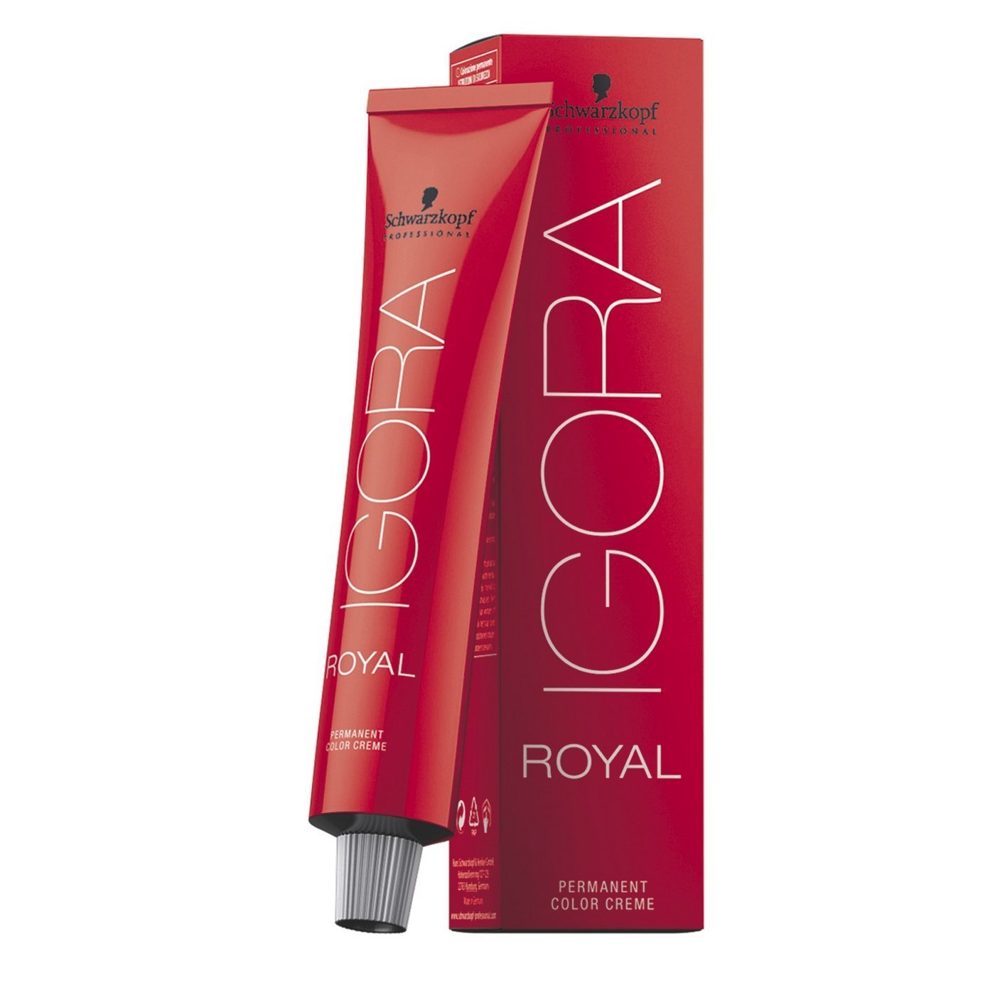 Schwarzkopf Igora Royal Copper 9-7 shade swatch showing extra-light blonde copper tones for vibrant color