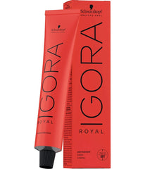 Schwarzkopf Igora Royal hair-shine-finish provides a polished, healthy-looking glow.