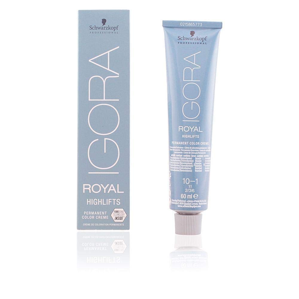 Schwarzkopf Igora Royal Highlifts foil shot demonstrates quick lift for dramatic color change.