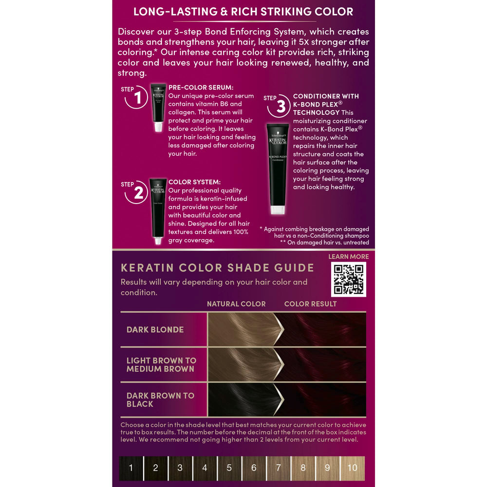 Schwarzkopf Keratin Color applicator gloves shown together for easy use