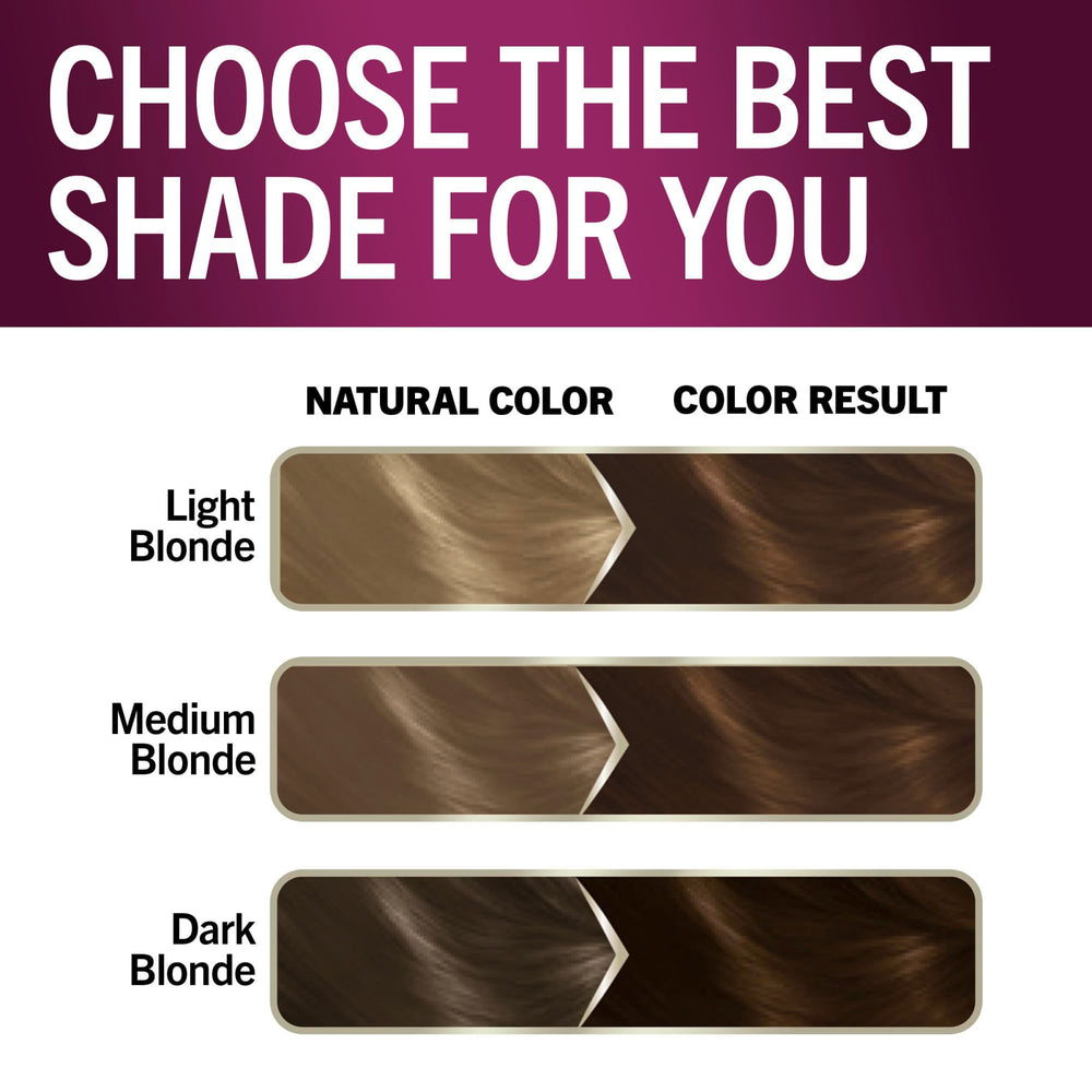 Schwarzkopf Keratin Color Berry Brown finished hair with natural shine and depth.