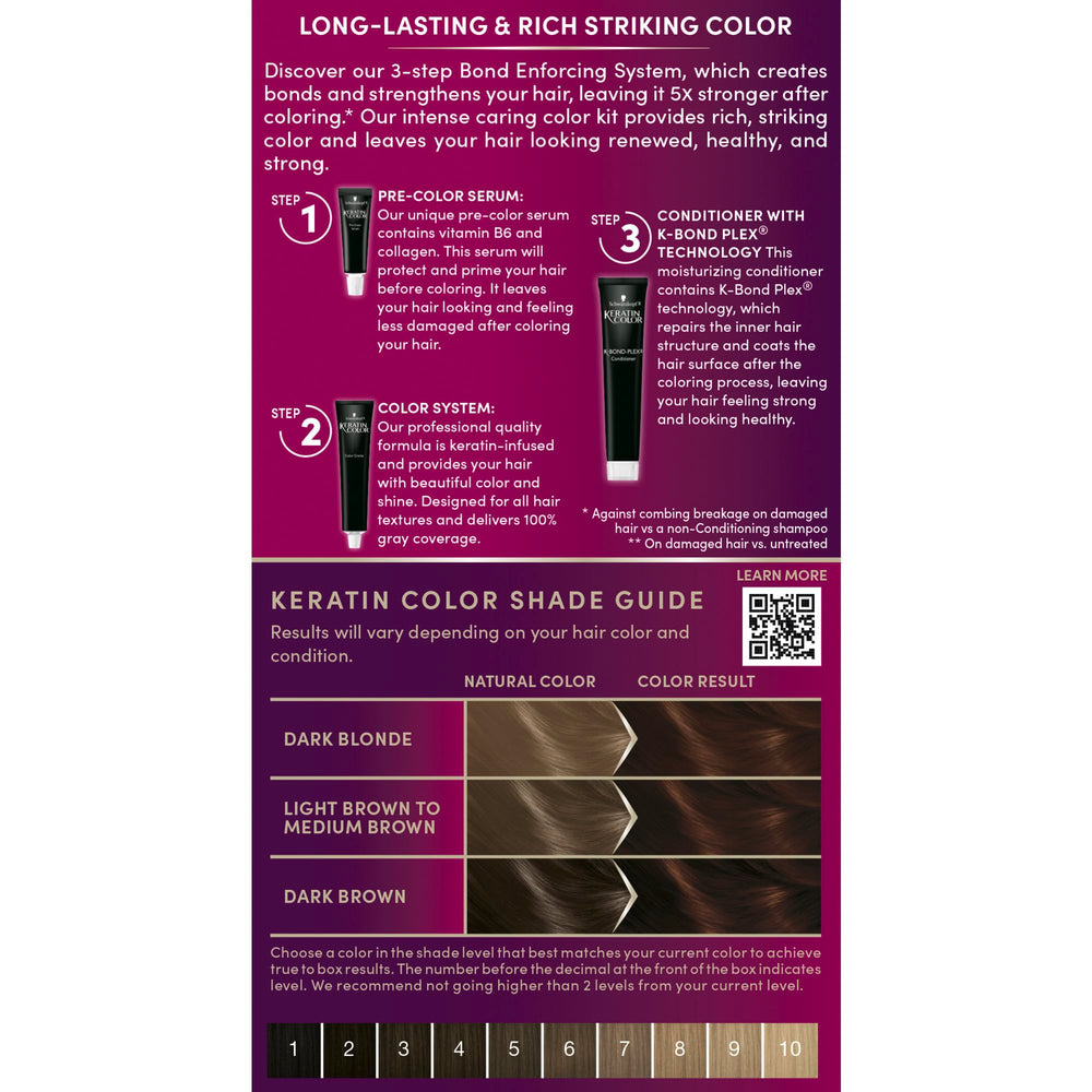 Schwarzkopf Keratin Color disposable gloves ensure clean, mess-free application