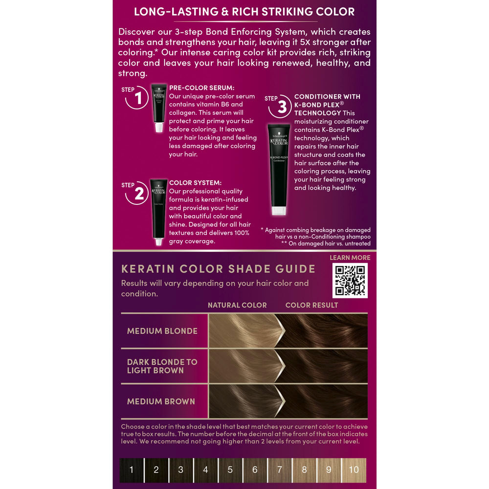Schwarzkopf Keratin Color disposable gloves for clean, mess free coloring