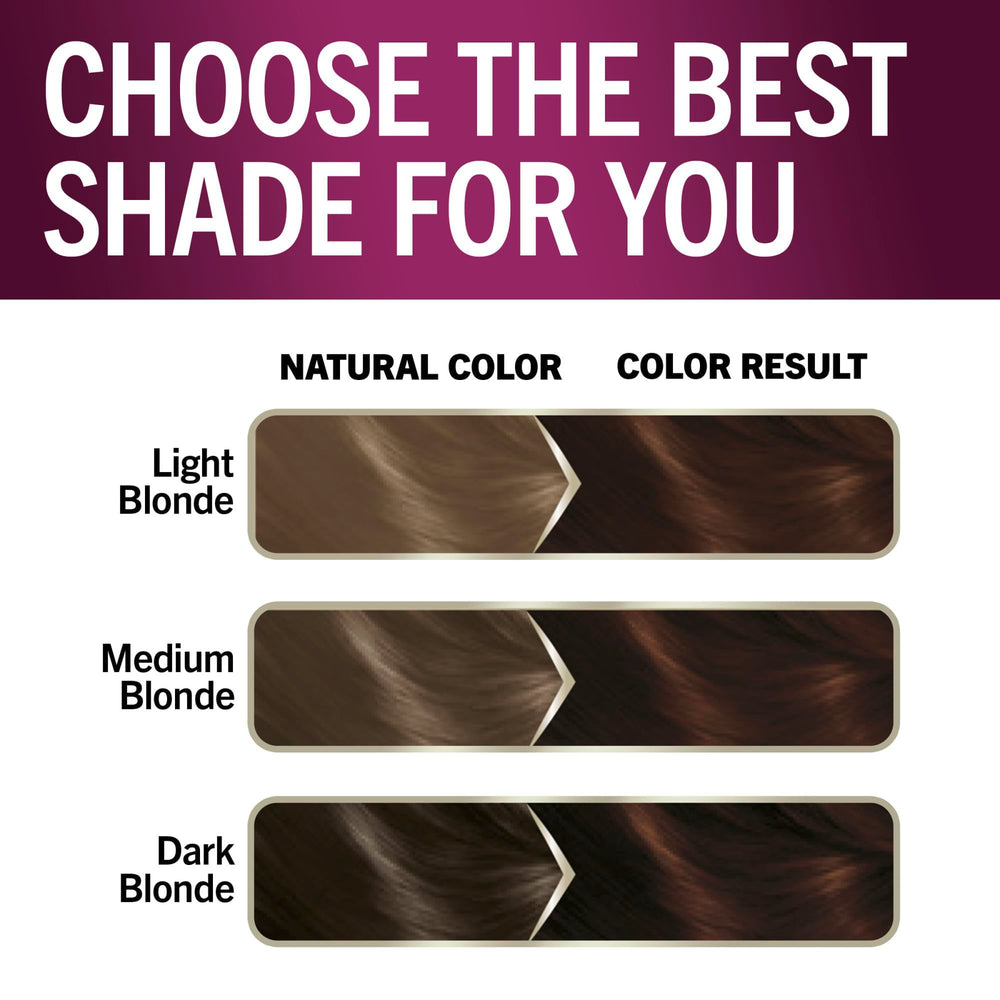 Schwarzkopf Keratin Color finished look shows long-lasting, fade-resistant results